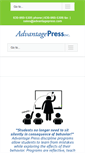 Mobile Screenshot of advantagepress.com